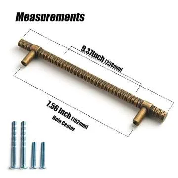 Goo-Ki Antique Brass Cabinet Pulls - Affordable Luxury Handles