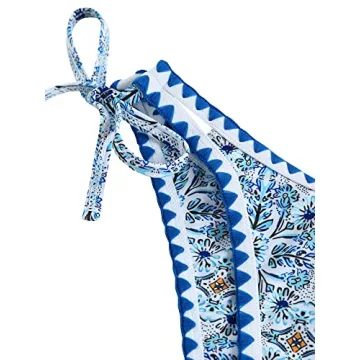 Stylish ZAFUL Floral Print Bikini Set for Confident Women