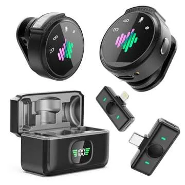 LID LIRDDY Mini Wireless Lavalier Mic - Ultimate Audio Solution for Creators