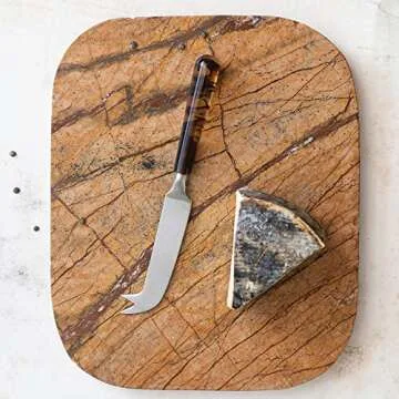Elegant Distressed Marble Charcuterie Cutting Board