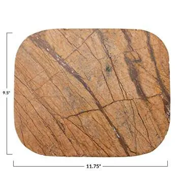 Elegant Distressed Marble Charcuterie Cutting Board