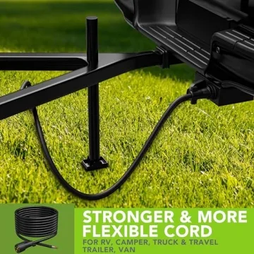 Leisure Cords 15ft Heavy Duty 7 Way Trailer Cord