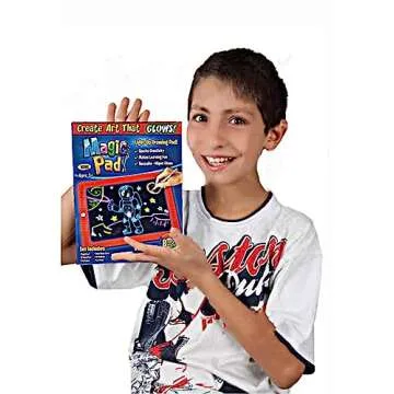 Magic Pad LED Drawing Tablet for Kids - Creative Art Fun