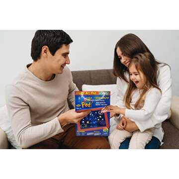 Magic Pad LED Drawing Tablet for Kids - Creative Art Fun
