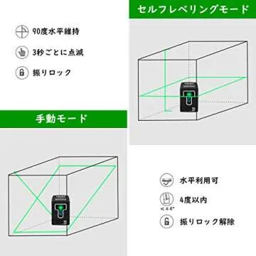 Green Laser Level 100Ft Self-Leveling Cross-Line laser Horizontal and Vertical Lines Higher Visibility with Magnetic Pivoting Base,Class 2,Less Than 1MW