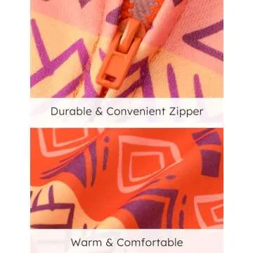 Disney Princess Moana Toddler Girls Varsity Bomber Letterman Baseball School Zip Up Jacket Trendy Tie-dye Print Lightweight Sweatshirt 3T