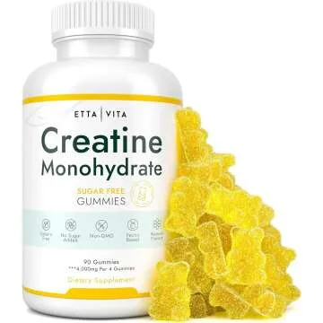 Sugar-Free Creatine Monohydrate Gummies | Potent Support for Muscle & Energy