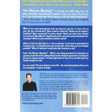 Transform Your Life with The Miracle Morning Book