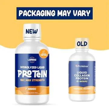 Proteinex Medical Grade Liquid Hydrolyzed Protein Max Strength - Supports Wound Healing and Doctor Recommended- No Carbs, Zero Sugars & Ready to Drink Liquid Protein Drink (Organic Mango, 30 Fl Oz)