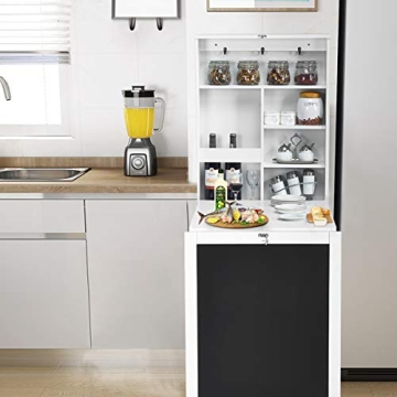 Compact Space-Saving Folding Wall Desk for Small Spaces