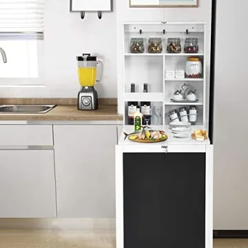 Compact Space-Saving Folding Wall Desk for Small Spaces