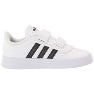 adidas Unisex-Child Vl Court 2.0 CMF Skate Shoe