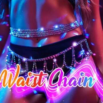 Brishow Leather Waist Chain Belt for Women - Stylish and Adjustable