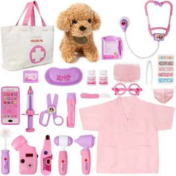 Meland Toy Doctor Kit for Girls - Playful Fun