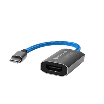 KONDOR BLUE HDMI to USB C Capture Card for Live Streaming Video & Audio. Compatible with Zoom, Skype...