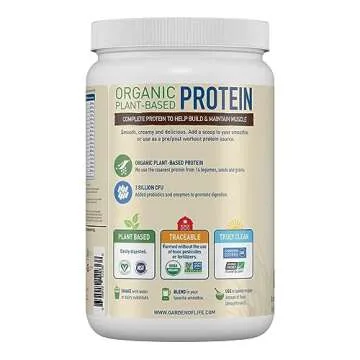 Garden of Life Organic Protein Shake Powder, Chocolate Flavor