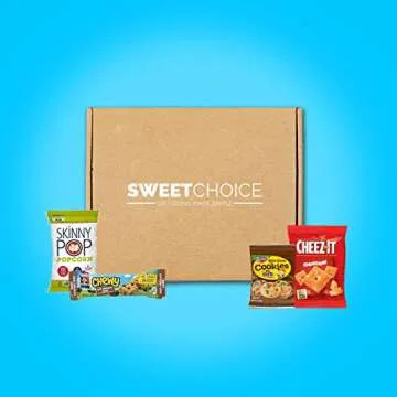 Snack Box Care Package (150) Variety Snacks Gift Box Bulk Snacks -valentines day College Students, M...