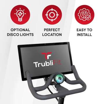 Fan for Peloton Bike & Peloton Treadmill - Accessories for Peloton - Fits Original, Bike+ or Tread - No Batteries or Charging Required