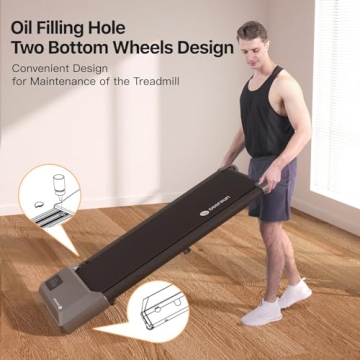 DeerRun 2-in-1 Walking Pad Treadmill Remote LED Display