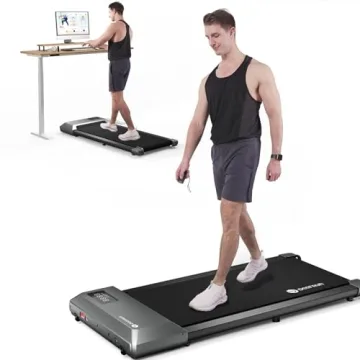 DeerRun 2-in-1 Walking Pad Treadmill Remote LED Display