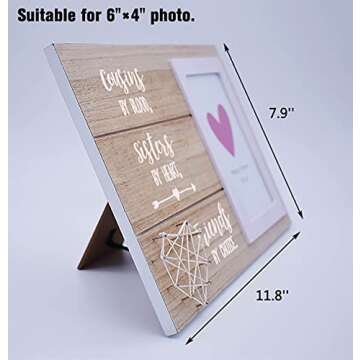 Unique Cousins Wooden Picture Frame Gift for All Occasions