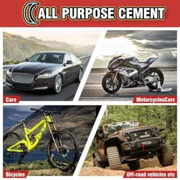 3.4 FL.Oz All-Purpose Tire Repair Rubber Glue