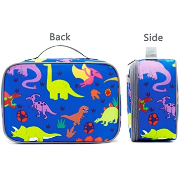 FlowFly Kids Insulated Lunch Bag for School and Outdoors