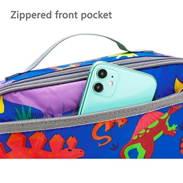 FlowFly Kids Insulated Lunch Bag for School and Outdoors