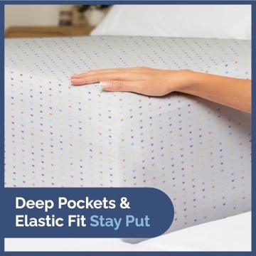 Kids Hearts Queen 4 Piece Sheet Set - Colorful & Cozy Bedding