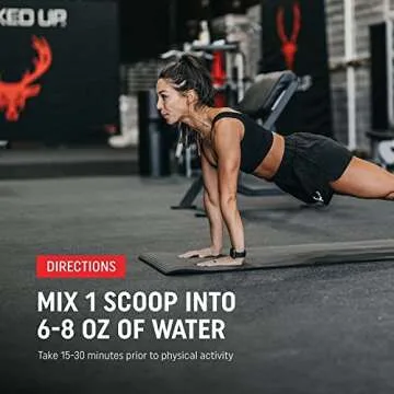 Bucked Up Pre Workout - Best Tasting - 6 Grams Citrulline, 2 Grams Beta Alanine Non Proprietary Blend, Powder (Strawberry Kiwi)