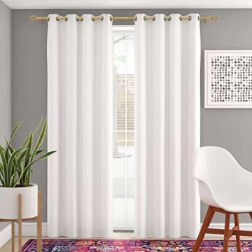 Oneach Adjustable Curtain Rod 48''-84'' for All Curtains