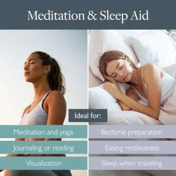 Scentered Aromatherapy Balm Stick Duo for Sleep & Meditation - Roll On Essential Oil Blends of Oud, Lavender, Ylang Ylang - Valentines Day Gifts for Her - Sleep Well & Escape