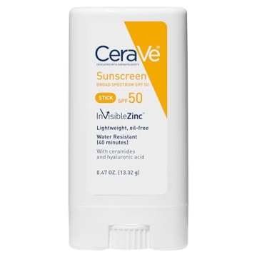 CeraVe Mineral Sunscreen Stick SPF 50 for Easy Protection