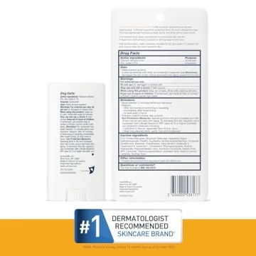 CeraVe Mineral Sunscreen Stick SPF 50 for Easy Protection