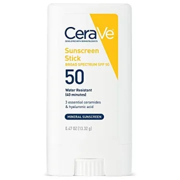 CeraVe Mineral Sunscreen Stick SPF 50 for Easy Protection