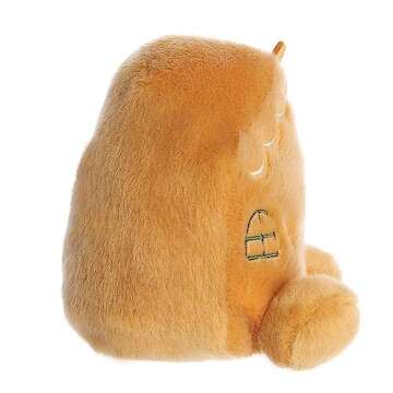 Aurora® Adorable Palm Pals™ Darlene Gingerbread House™ Stuffed Animal - Pocket-Sized Fun - On-The-Go Play - Brown 5 Inches