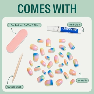 Chillhouse Chill Tips Press On Nails - Long-Lasting & Stylish