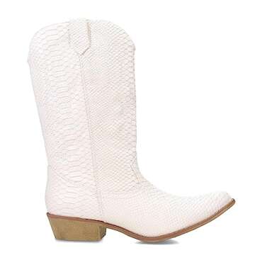 Coconuts by Matisse Women's Gaucho Boot,White,6 M US