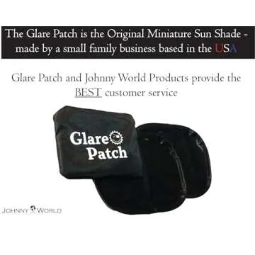 The Glare Patch Mini Window Shade Pack of 2