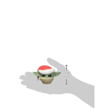 Grogu Bluetooth Speaker with Santa Hat - Star Wars