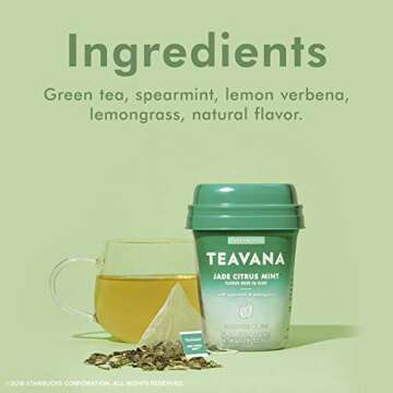 Teavana Jade Citrus Mint Green Tea - Refreshing and Soothing