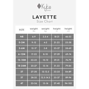 KYTE BABY Unisex Zipper Closure Footies, Rayon Made From Bamboo (0-3 Months, Storm)