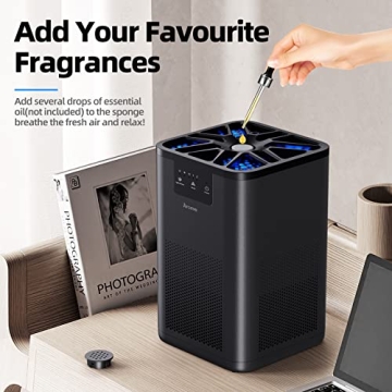 AROEVE Air Purifier with Aromatherapy - 20dB Quiet