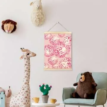 TAEDIN Disco Ball Wall Art Poster Frame - Trendy Home Decor