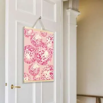 TAEDIN Disco Ball Wall Art Poster Frame - Trendy Home Decor