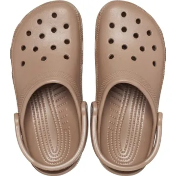 Comfortable Crocs Classic Clog for All Ages - Latte