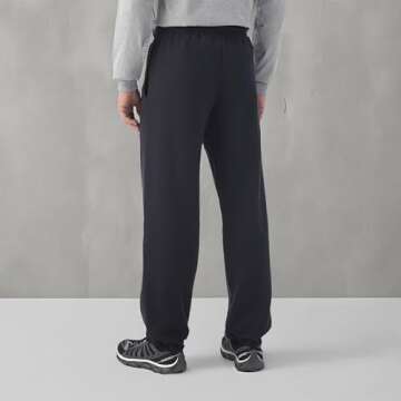 Shop Fruit of the Loom Men's Fleece Elastic Bottom Pants