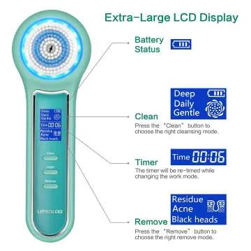 Rechargeable UMICKOO Blackhead Remover with LCD Screen