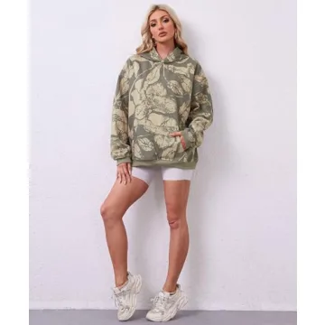 Stylish Eutten Camo Hoodies - Ultimate Comfort for Women