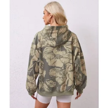 Stylish Eutten Camo Hoodies - Ultimate Comfort for Women